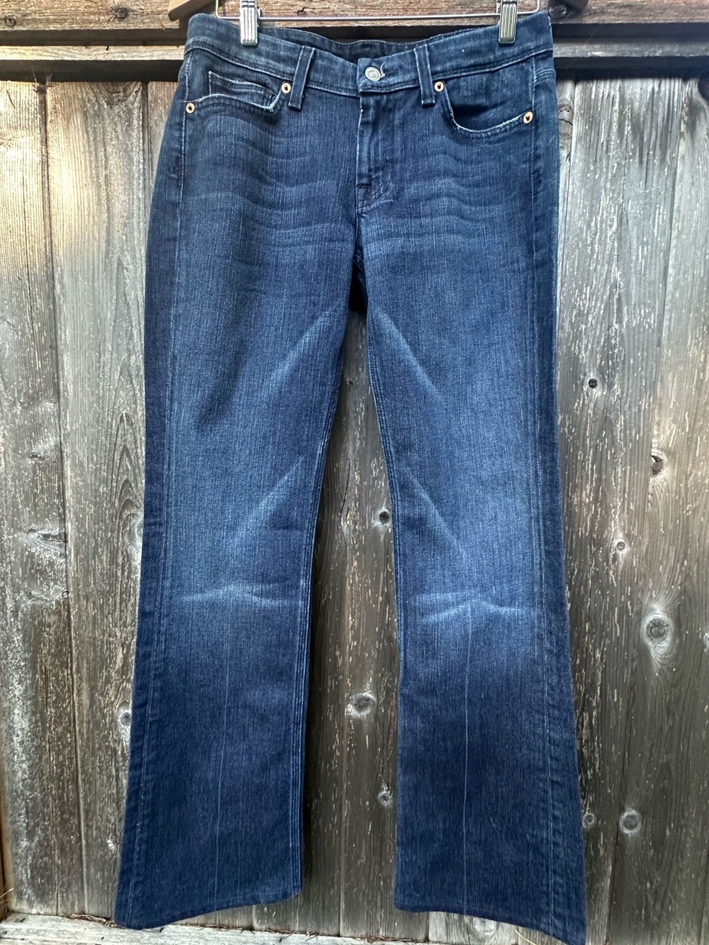 7 For All Mankind Flynt Jeans Y2K Era Low Rise Retro BOHO Festival Pants
